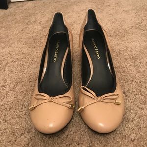 🆕 Franco Sarto Nude Heels